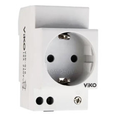 Модульная штепсельная розетка 16A 250V AC Немецкого типа 6VRBE-2C4030/AC