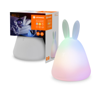 Світильник нічник акумуляторний NIGHTLUX RABBIT TOUCH USB RGBW