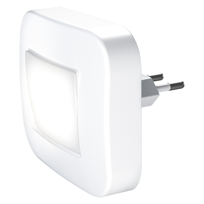 Світильник NIGHTLUX HALL WT білий 4,5V, 0,3Вт, із сенсором та д/р, 3x1.5V AAA