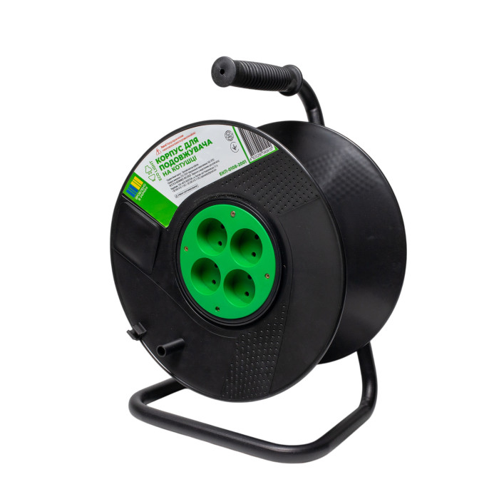 Корпус большой ECO LIGHT для удлинителя на катушке ЭКП-0108-2001.