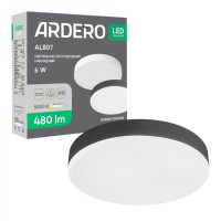 Светодиодный светильник Ardero AL807 6Вт 5000K черный