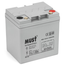 Акумулятор мультигелевий Must 12 В 50 Ач