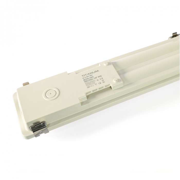 LED світильник IP65 лінійний під лампу 2хТ8 VIDEX 0,6М 220V