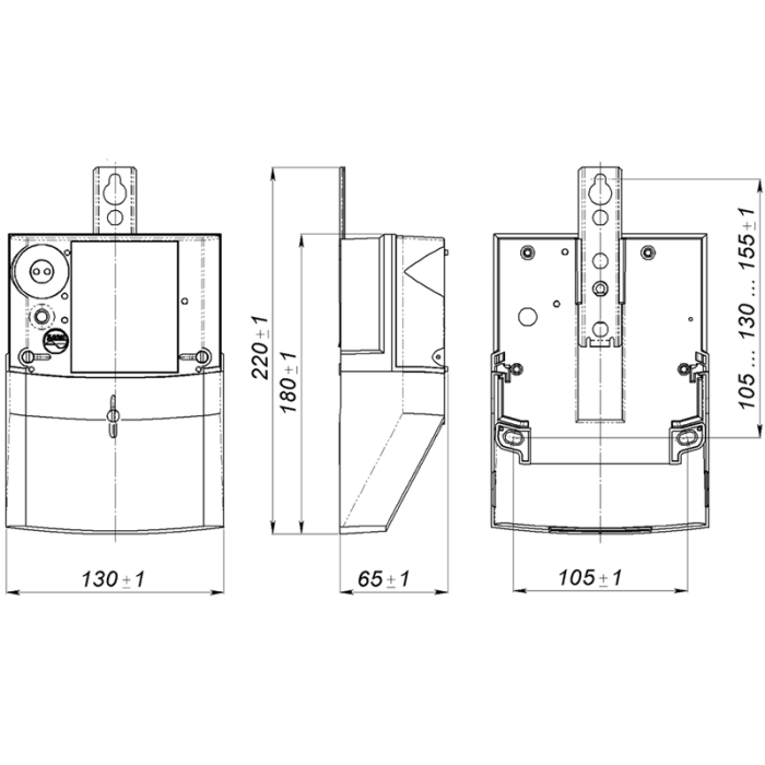 Счетчик GAMA100 G1М.153.220.F3.B2.P2.C300.V1 (5-80)
