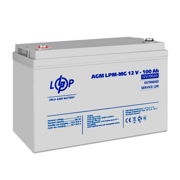 Акумулятор мультигелевий LPM-MG 12V - 100 Ah