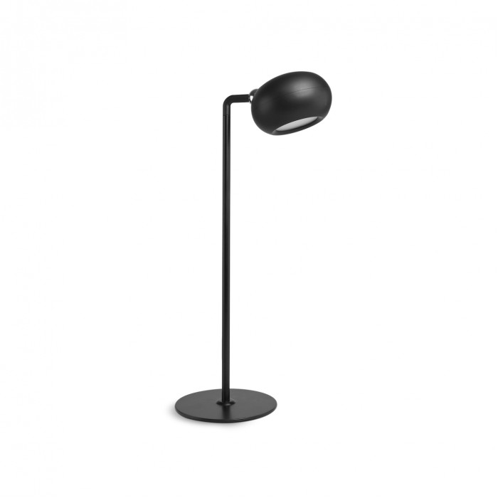 LED лампа настiльна з акумулятором VIDEX VLE-TF18B 3W 3000-5500K Чорна