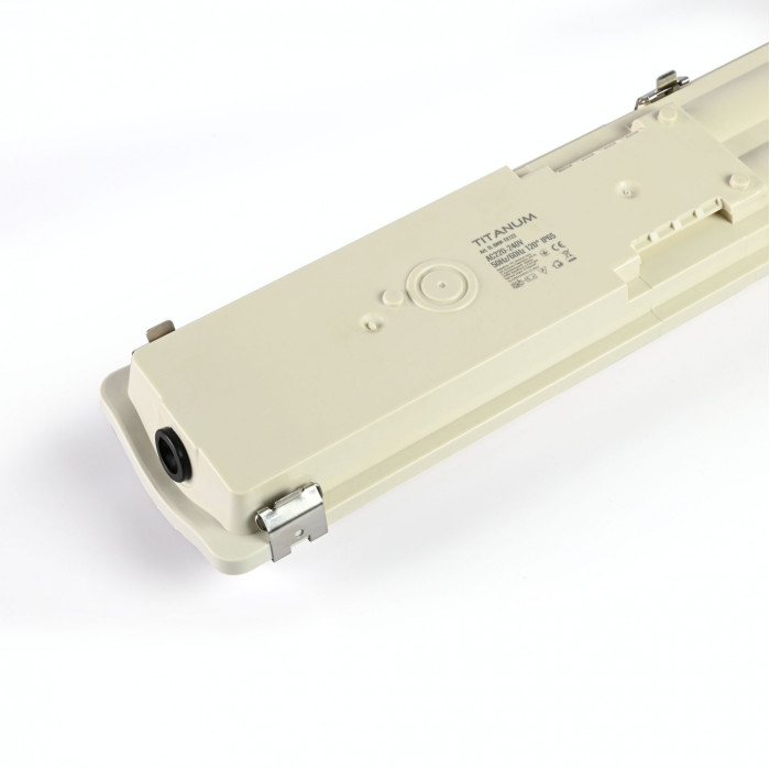 LED світильник IP65 лінійний під лампу 2хТ8 VIDEX 1,2М 220V
