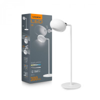 LED лампа настiльна з акумулятором VIDEX VLE-TF18W 3W 3000-5500K Біла