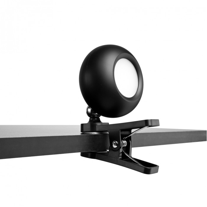 LED лампа настiльна з акумулятором VIDEX VLE-TF18B 3W 3000-5500K Чорна
