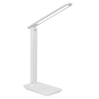 Настільная лампа світлодіодна LUXEL 6W IP20 (БІЛИЙ) +АКУМУЛЯТОР, USB (TL-15W)