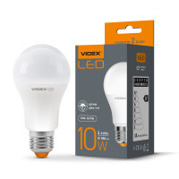 LED лампа (датчик день/ніч) VIDEX A60e 10W E27 4100K 220V
