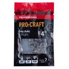 Цепь для цепной пилы Procraft L.1/4.28 Universal 1/4" шаг 28 зв.