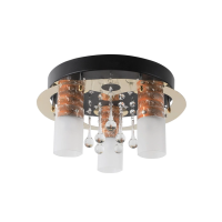 Люстра Sirius N 8080-3 BK+GD