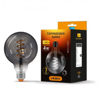 LED лампа VIDEX Filament G95FGD 4W E27 2100К 220V