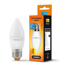 LED лампа VIDEX C37e 7W E27 4100K (VL-C37e-07274)