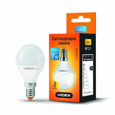 LED лампа VIDEX G45e 7W E14 4100K 220V (VL-G45e-07144)