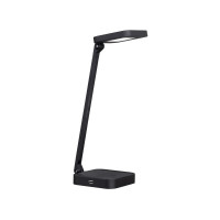 Світлодіодний настільний світильник Luxel 8W (TL-08B)+USB Чорний