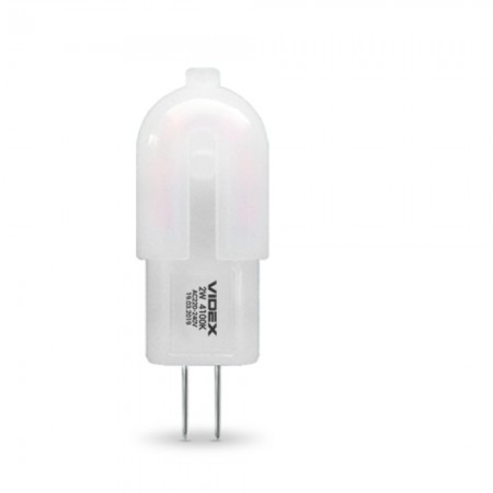 LED лампа G4e 2W G4 4100K 220V VIDEX