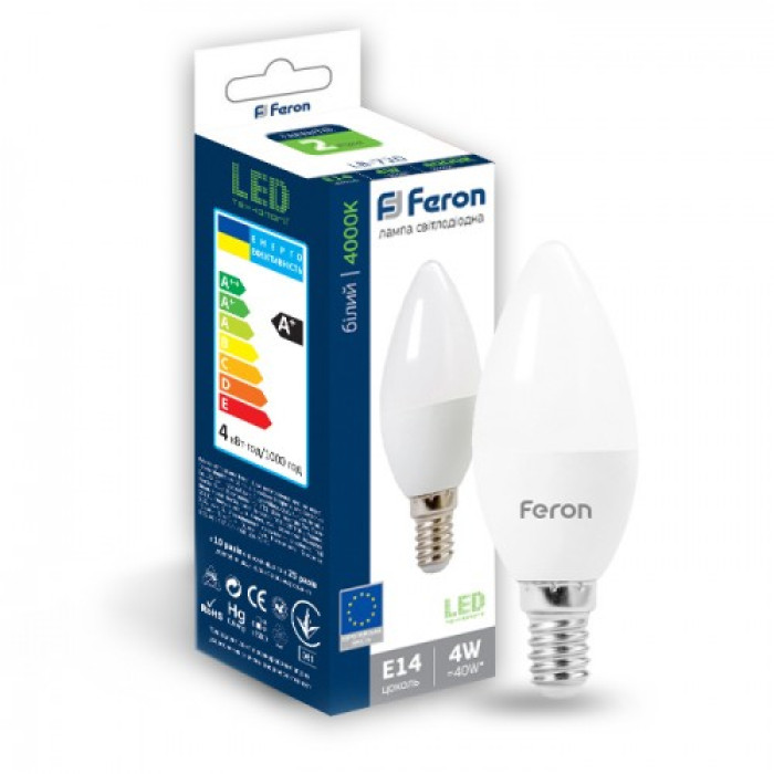 Светодиодная лампа Feron LB-720 4W E14 4000К
