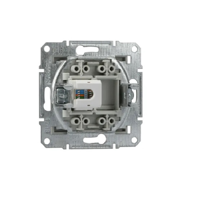 Розетка компьютерная RJ45 UTP КАТ Asfora  бронза (EPH4300169)