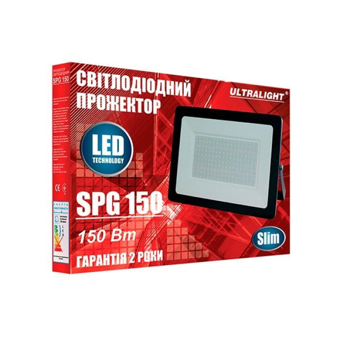 Світлодіодний прожектор Ultralight SPG 150 Slim