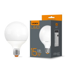 LED лампа VIDEX G95e 15W E27 4100K (VL-G95e-15274)