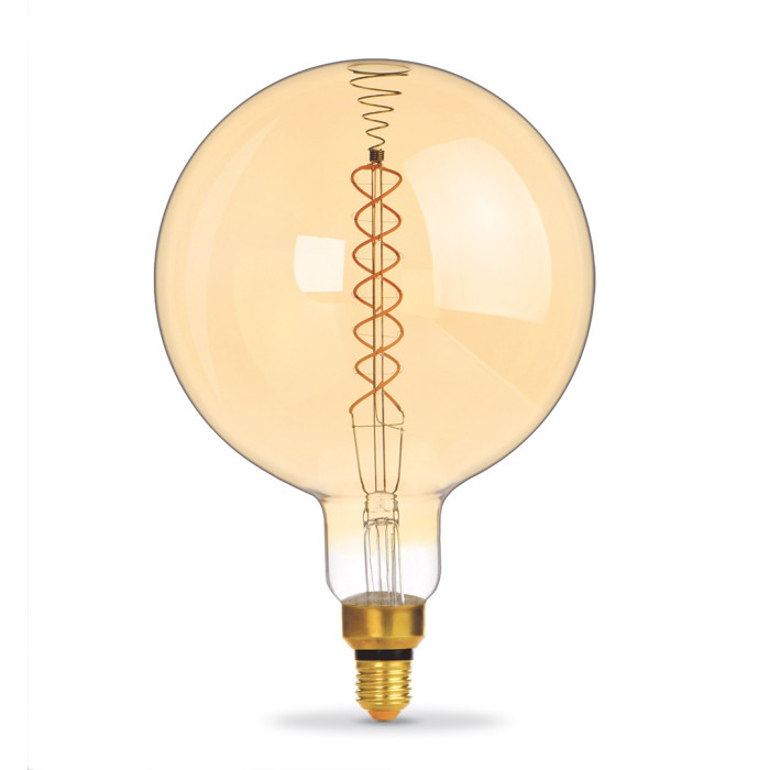 LED лампа VIDEX Filament G200FASD 8W E27 2200К диммерная