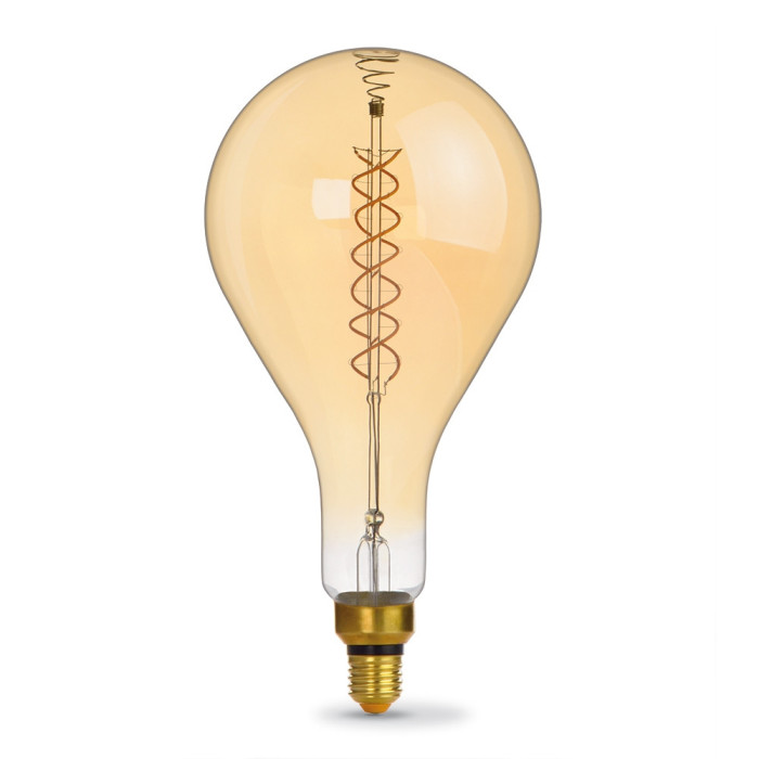 LED лампа VIDEX Filament PS160FASD 8W E27 2200К диммерная