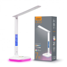 Настольна лампа  LED VIDEX VL-TF05W-RGB 7W 3000-5500K 220V