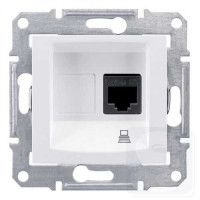 Комп'ютерна розетка Sedna RJ45 5e UTP Біла (SDN4300121)