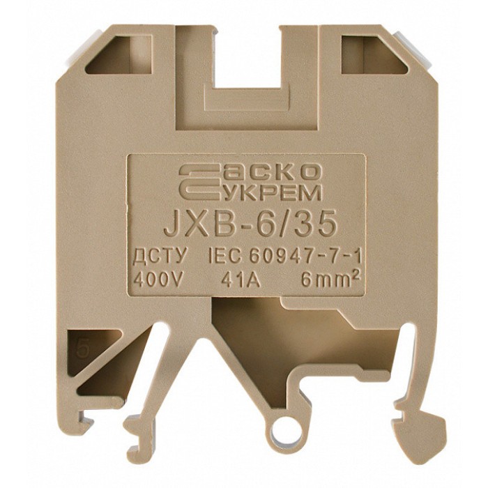 Клеммник JXB 6/35 желтый