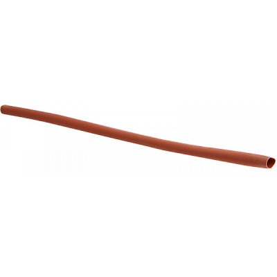 Термоусадочная трубка 4,0 / 2,0 шт. (1м) коричневая