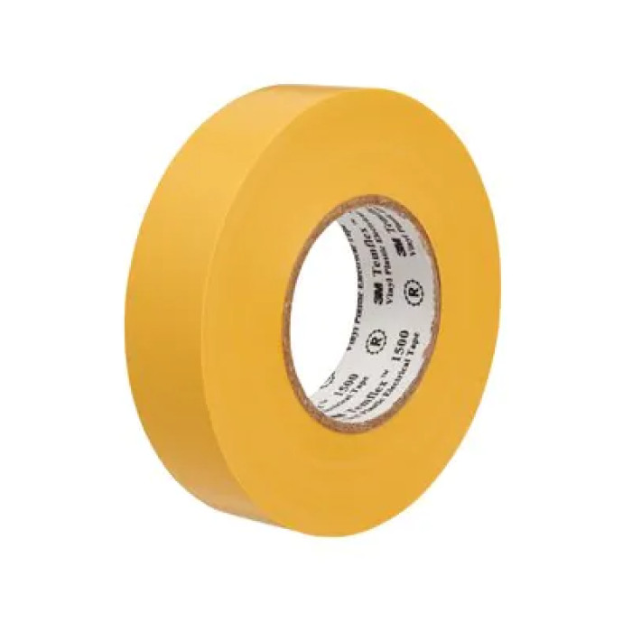 3М 1500-1510 Клейка стрічка (15мм/10м) жовта