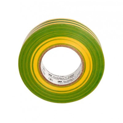 3М 1500-1920 Клейкая лента (19мм/20м) желто-зеленая