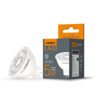 LED лампа MR16eL 5W GU5.3 4100К VIDEX