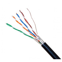 Кабель Dialan FTP (зовнішній) Cat 5e (4 кручені пари, екран) мідь