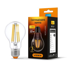 LED лампа VIDEX A60F 10W E27 4100К 220V