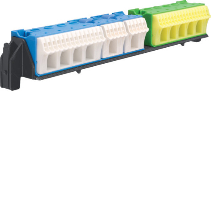Тримач з клемами PE/N: 21xN+20xPE / 5xN+6xPE VZ464