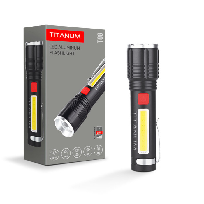 Портативный светодиодный фонарик TITANUM TLF-T08 700 лм 6500K 27323