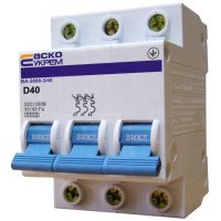 Автоматичний вимикач ВА-2006 3р 16А