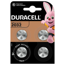 Літієві батарейки Duracell 3V DL/CR2032, 4 шт. (5004967)