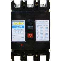 Автоматичний вимикач УкрЕМ ВА-2004/250 3р 125А АсКо
