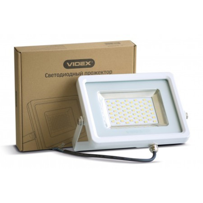 Прожектор LED VIDEX 30W 5000K 220V White (VL-F305W)