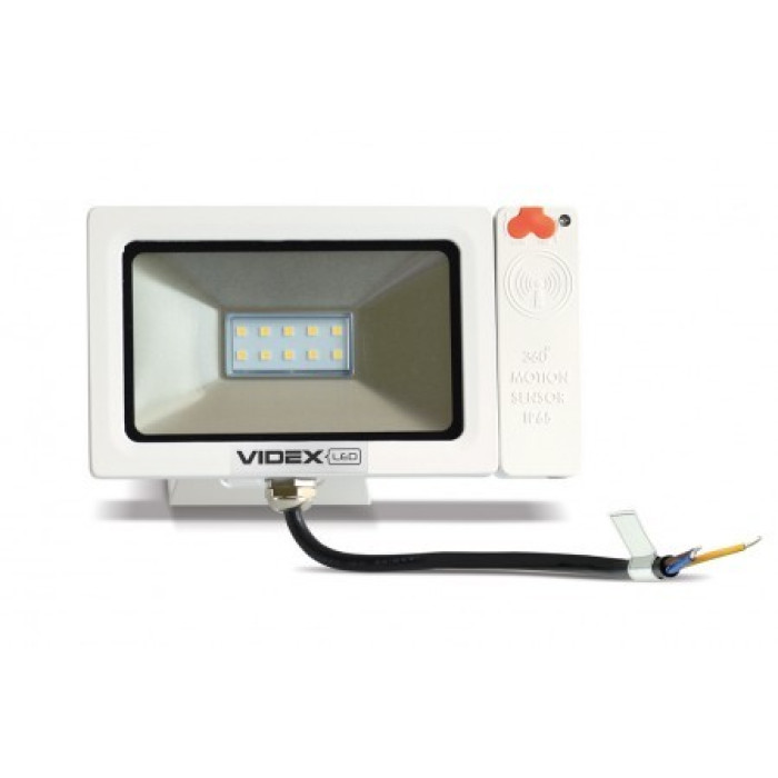 Прожектор LED VIDEX Slim Sensor 10W 5000K 220V White (VL-FS105W-S)