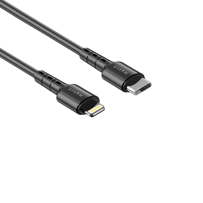 Кабель Type-C - Lightning HAVIT HV-CB6239 PD20W 1м/27600