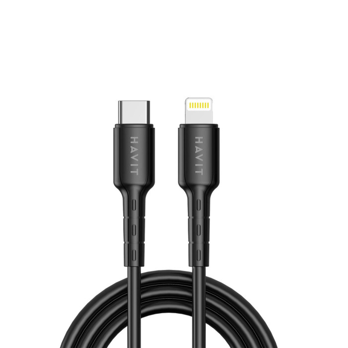 Кабель Type-C - Lightning HAVIT HV-CB6239 PD20W 1м/27600