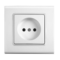 Розетка без заземления белая Viko Linnera 90400007
