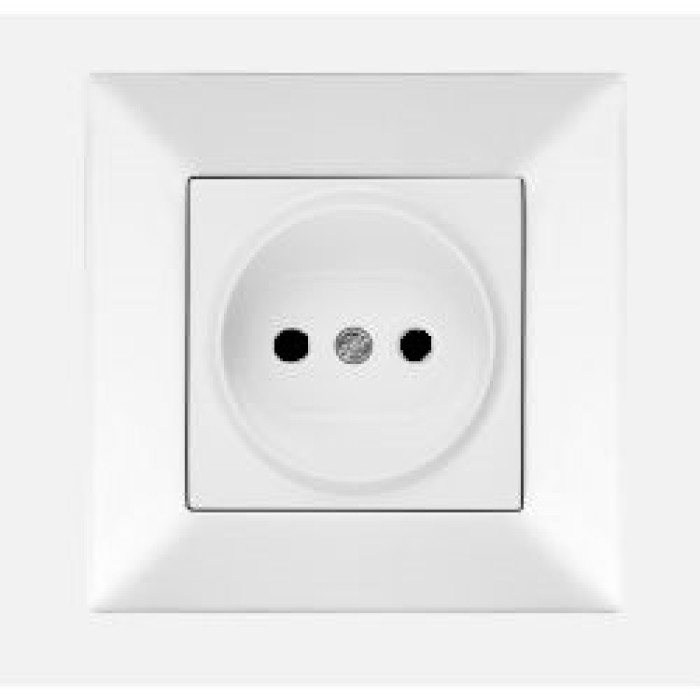Розетка без заземления белая Viko Meridian 90970007-WH