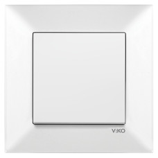Выключатель одноклавишный белый Viko Meridian 90970001-WH