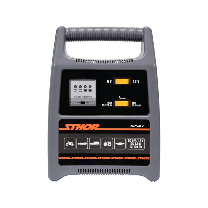 Зарядное устройство для аккумуляторов STHOR 82543 12В, 5,8 А, 230 В